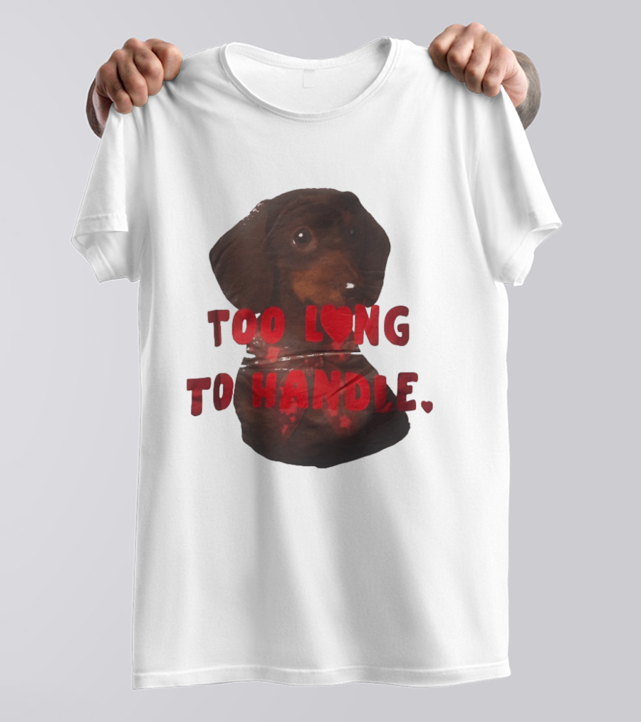 Too Long To Handle Dachshund Love T-Shirt