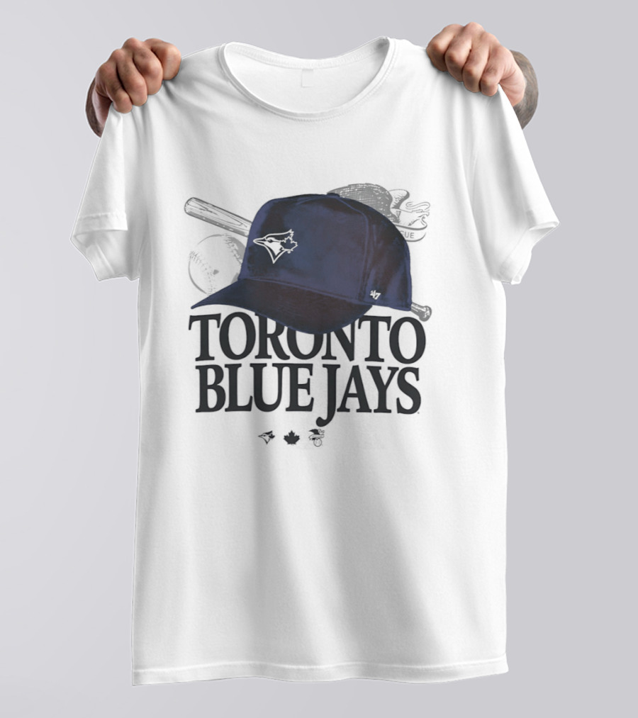 Toronto Blue Jays Official Baseball Hat Iconic Team Sports Merchandise T-Shirt