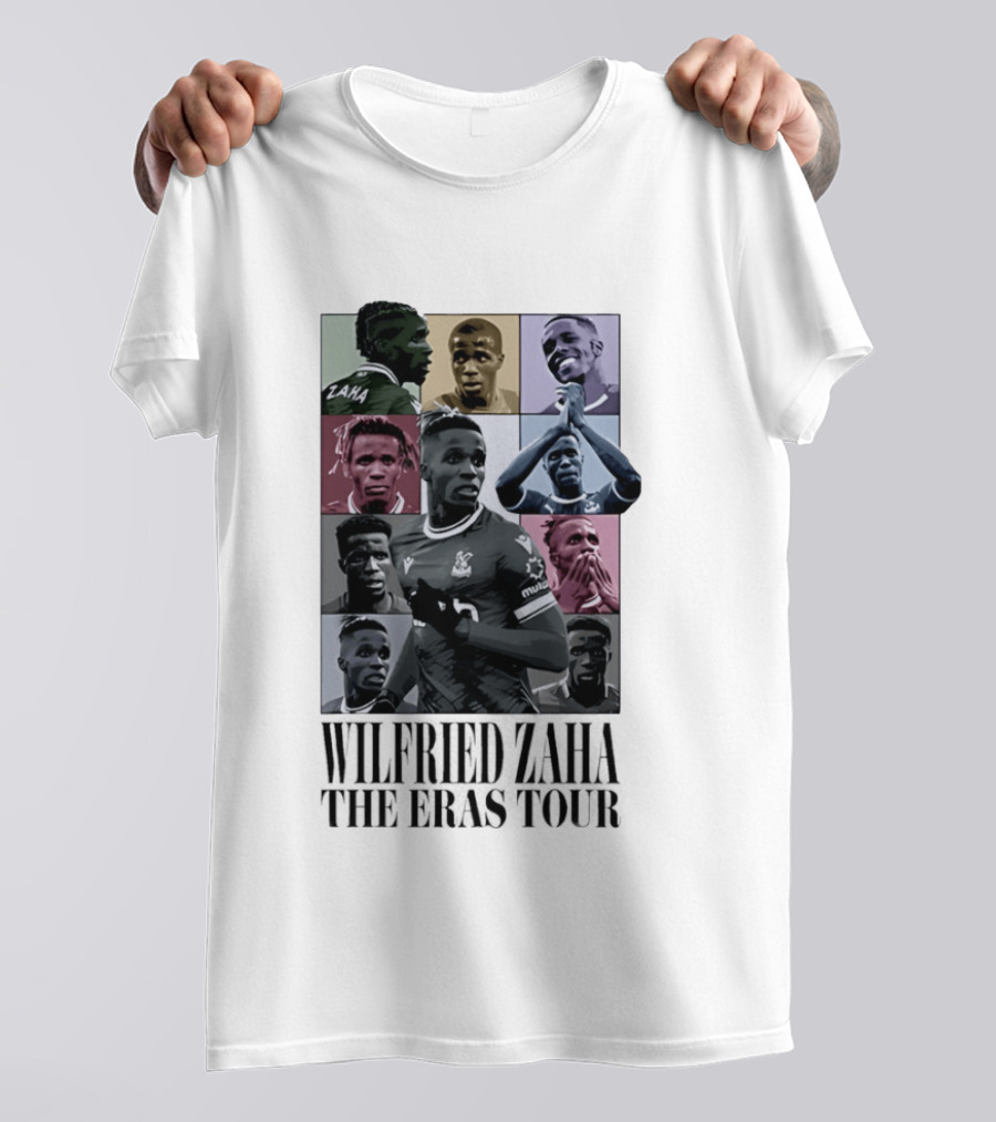 Wilfried Zaha The Eras Tour Soccer Montage T-Shirt