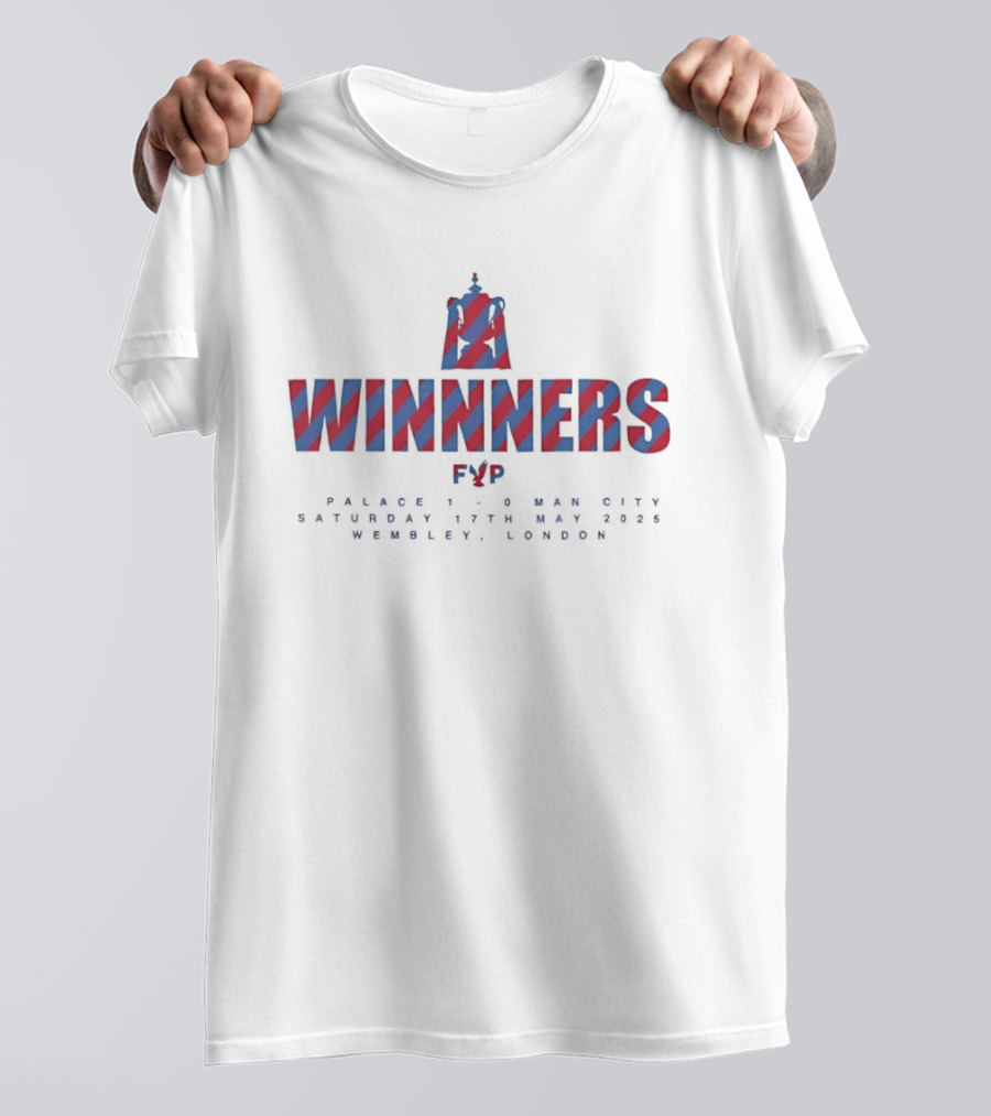 Winnners FVP Palace Man Saturday Wembley London T-Shirt
