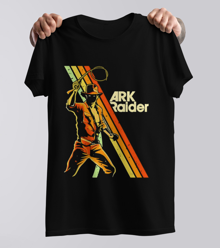 Indiana Jones Ark Raider Retro Whip Adventure T-Shirt
