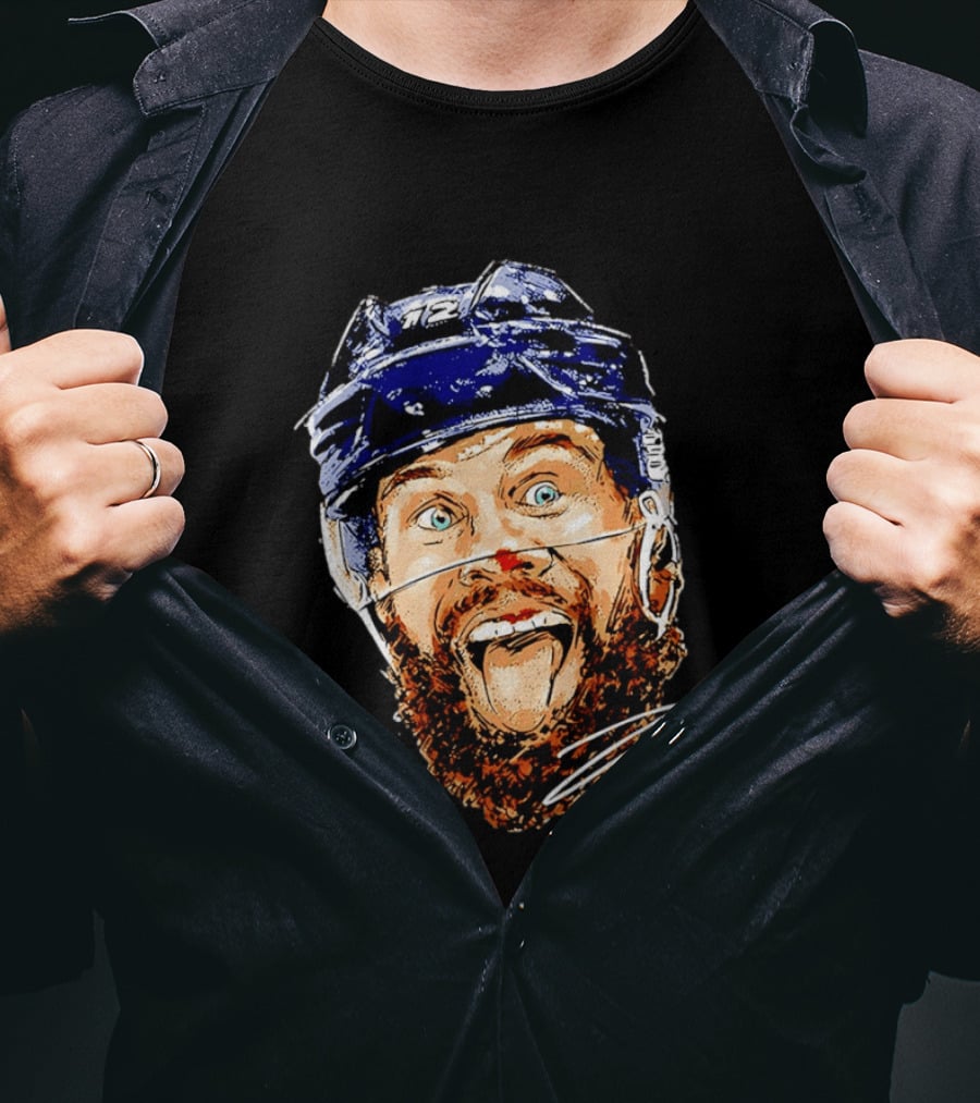 Florida Panthers Hockey Jonah Gadjovich Enthusiastic Expression T-Shirt