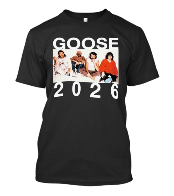 GOOSE An Evening With Goose 2026 Tour Schedule T-Shirt