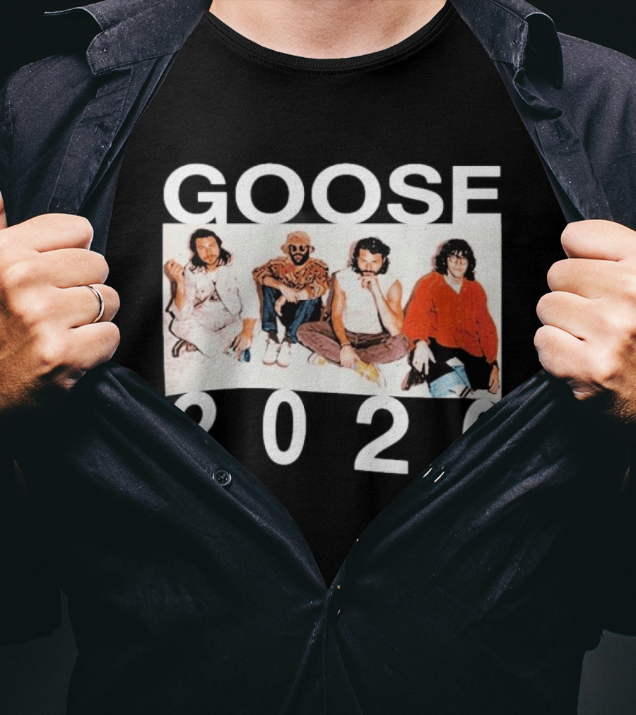GOOSE An Evening With Goose 2026 Tour Schedule T-Shirt