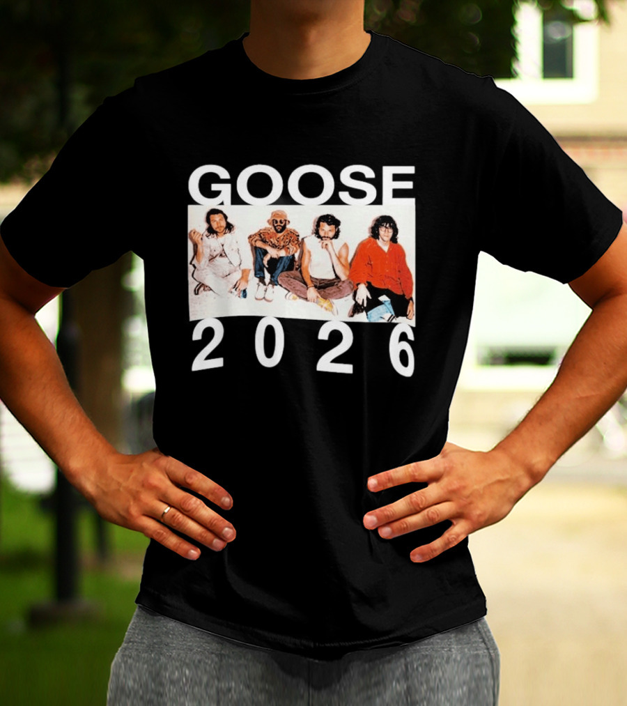 GOOSE An Evening With Goose 2026 Tour Schedule T-Shirt