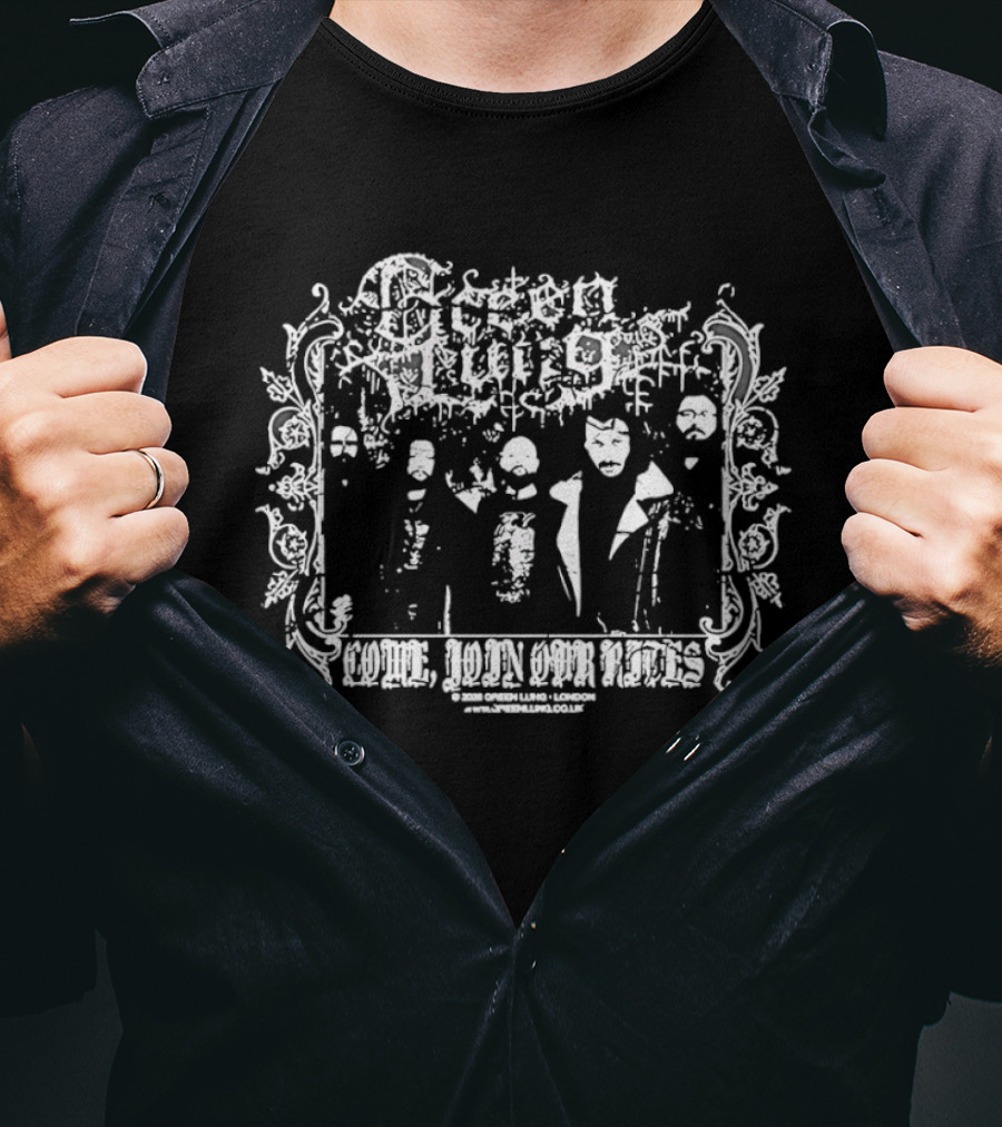 Green Lung Come Join Our Rites Free The Witch Woodland Rites T-Shirt