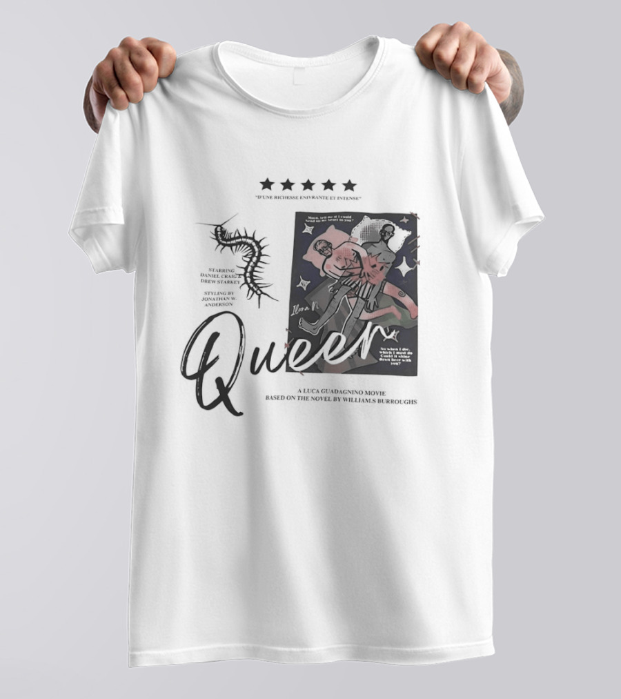 Queer D'une Richesse Enivrante Et Intense Luca Guadagnino Movie Based On Novel By Williams Burroughs T-Shirt