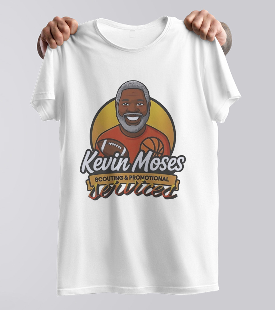 Kevin Moses Scouting And Promotional Services Football Basketball T-Shirt