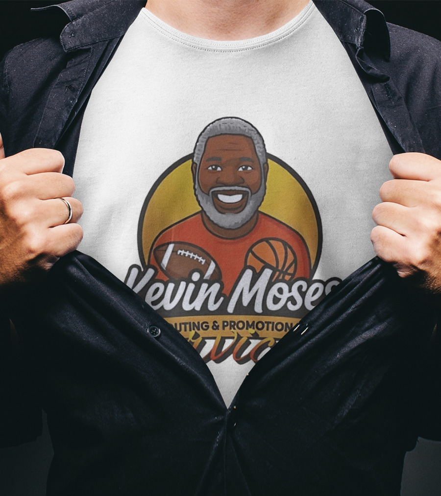 Kevin Moses Scouting And Promotional Services Football Basketball T-Shirt