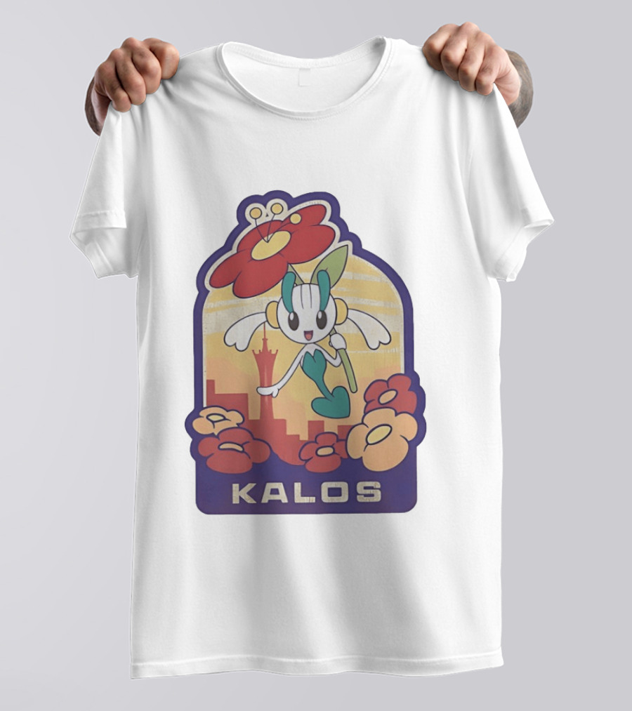 Floette Kalos City Skyline Explore T-Shirt