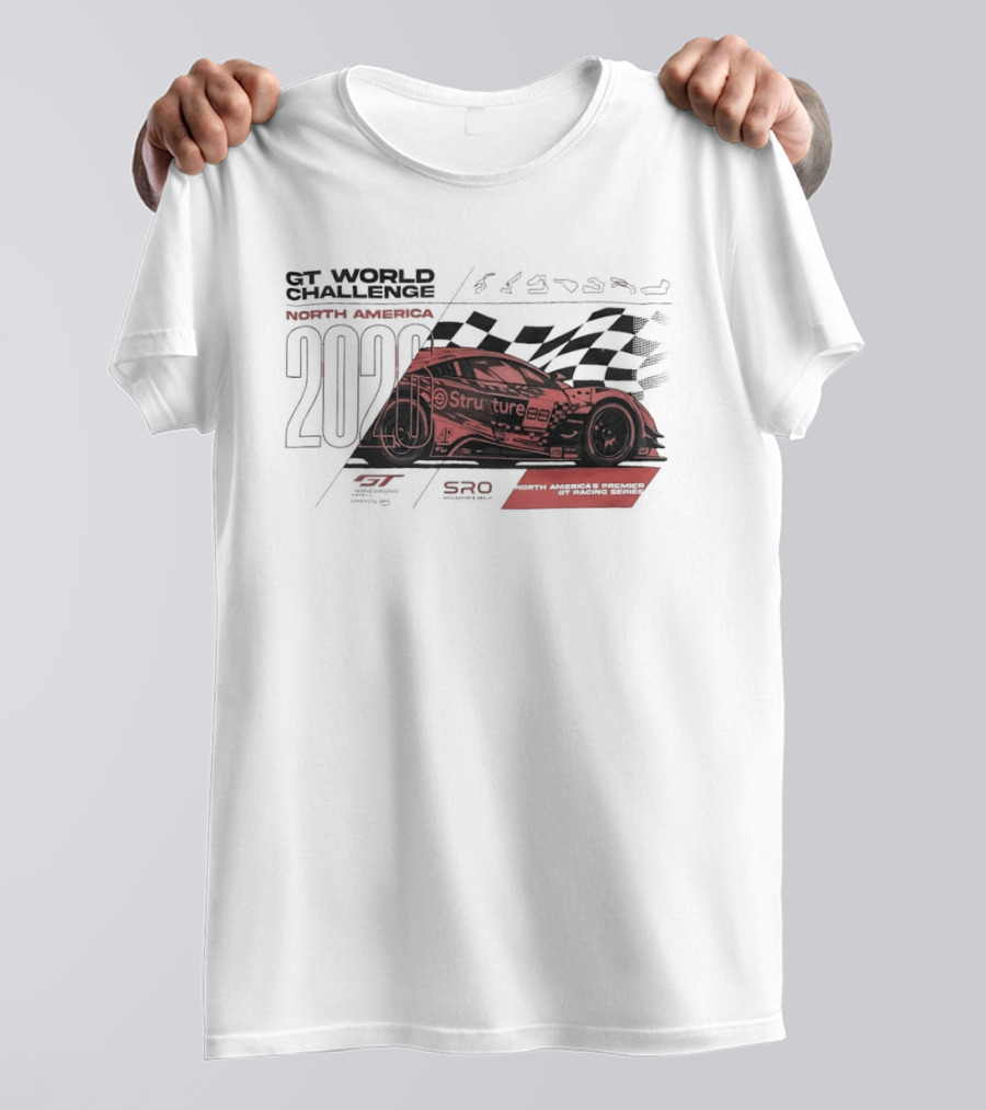 GT World Challenge North America 2026 Structure AMG 45 Racing Event T-Shirt