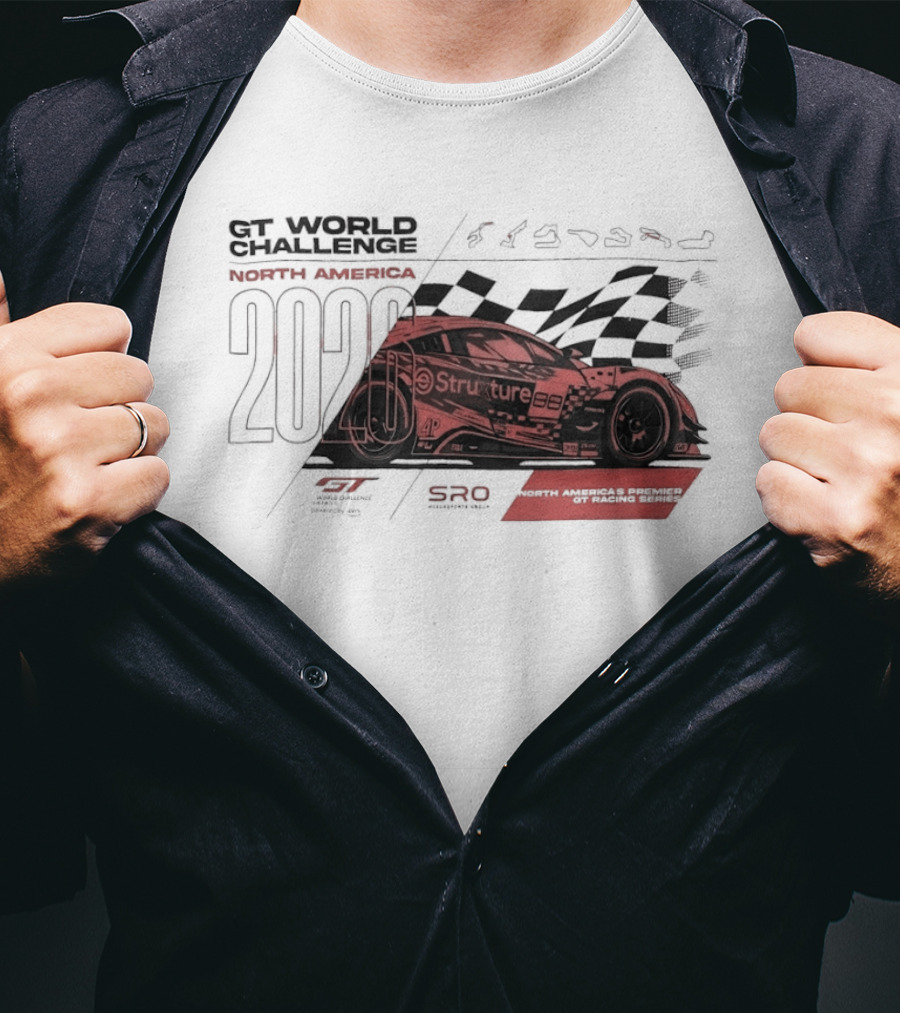 GT World Challenge North America 2026 Structure AMG 45 Racing Event T-Shirt