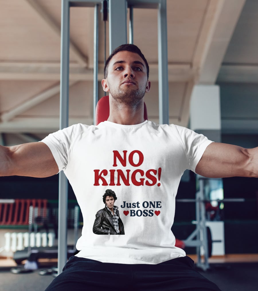 No Kings Just One Boss Leather Jacket T-Shirt