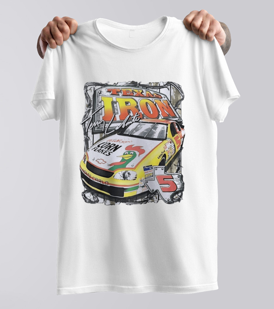 Terry Labonte Texas Iron Corn Flakes Chevrolet Monte Carlo NASCAR Racing 5 T-Shirt