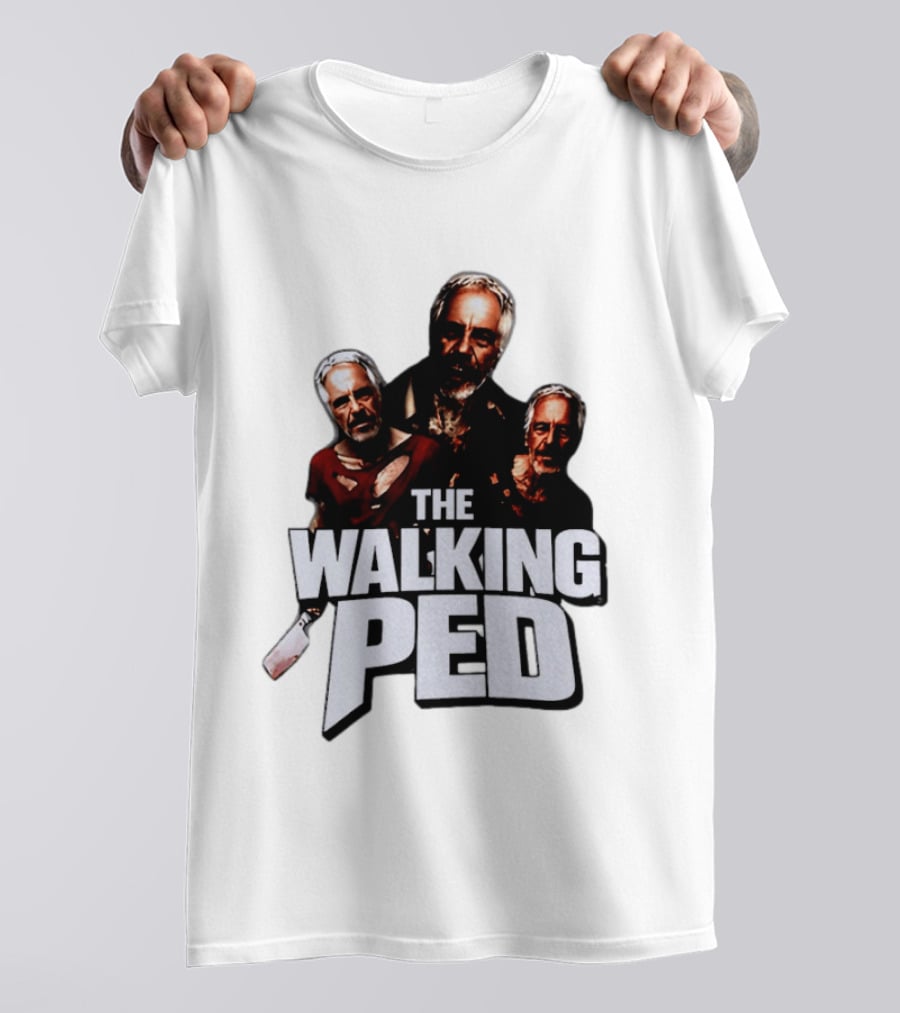 The Walking Ped Jeffrey Parody Horror T-Shirt