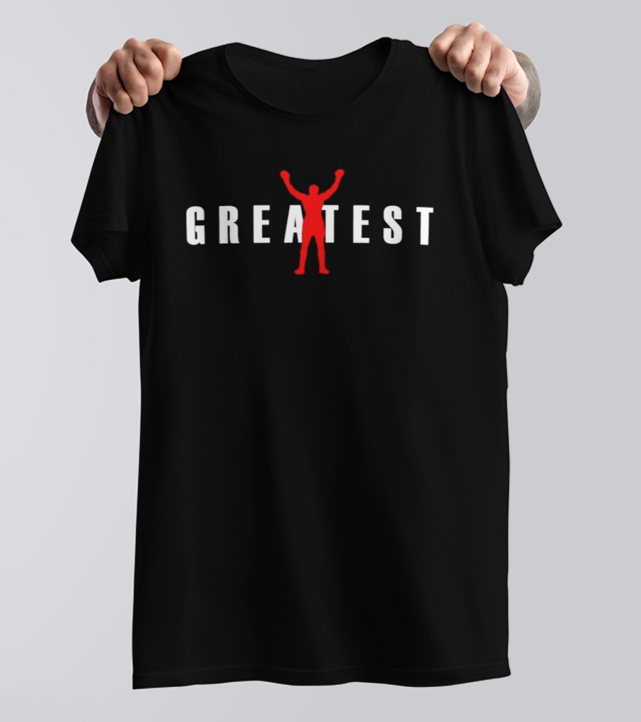 GREATEST Ali Victory Pose T-Shirt