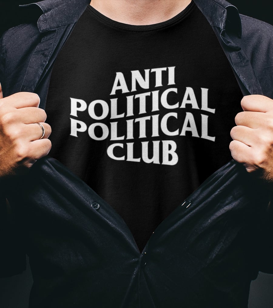 Anti Political Political Club Wavy T-Shirt