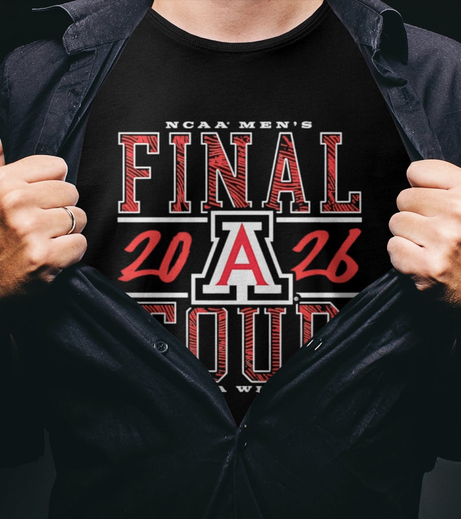 NCAA Men's Final Four 2026 Arizona Wildcats T-Shirt