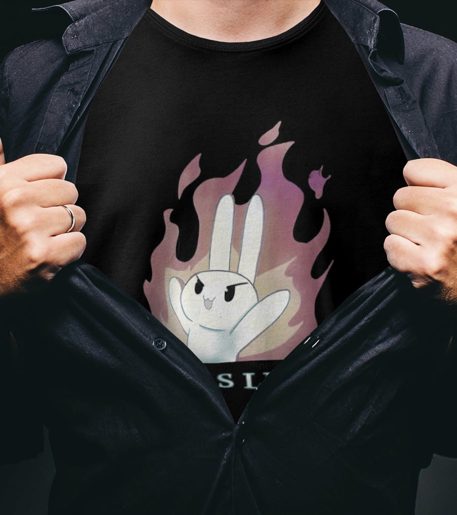 I Was Like Fire Bunny In Flames T-Shirt