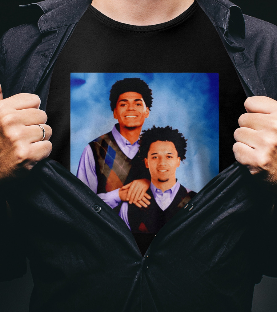 Arizona Wildcats Stars Koa Peat Brayden Burries Step Brother Argyle Vests T-Shirt