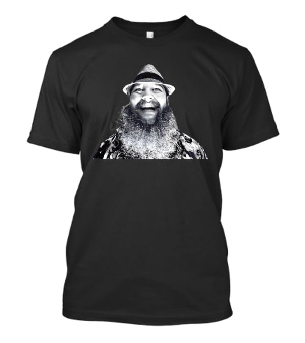 Bray Wyatt WWE Smiling In Straw Hat Iconic Wrestling Image T-Shirt