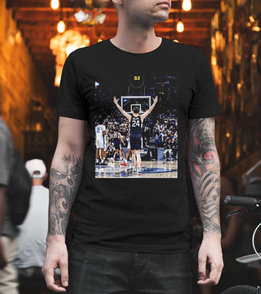 Braylon Mullins UConn Huskies Victory Over Duke Blue Devils Basketball March Madness 2026 T-Shirt