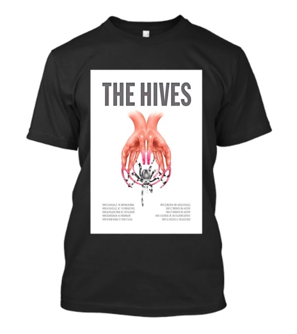 The Hives March 2026 Tour Dates Brooklyn Bowl House Of Blues History Fillmore Salt Shed T-Shirt