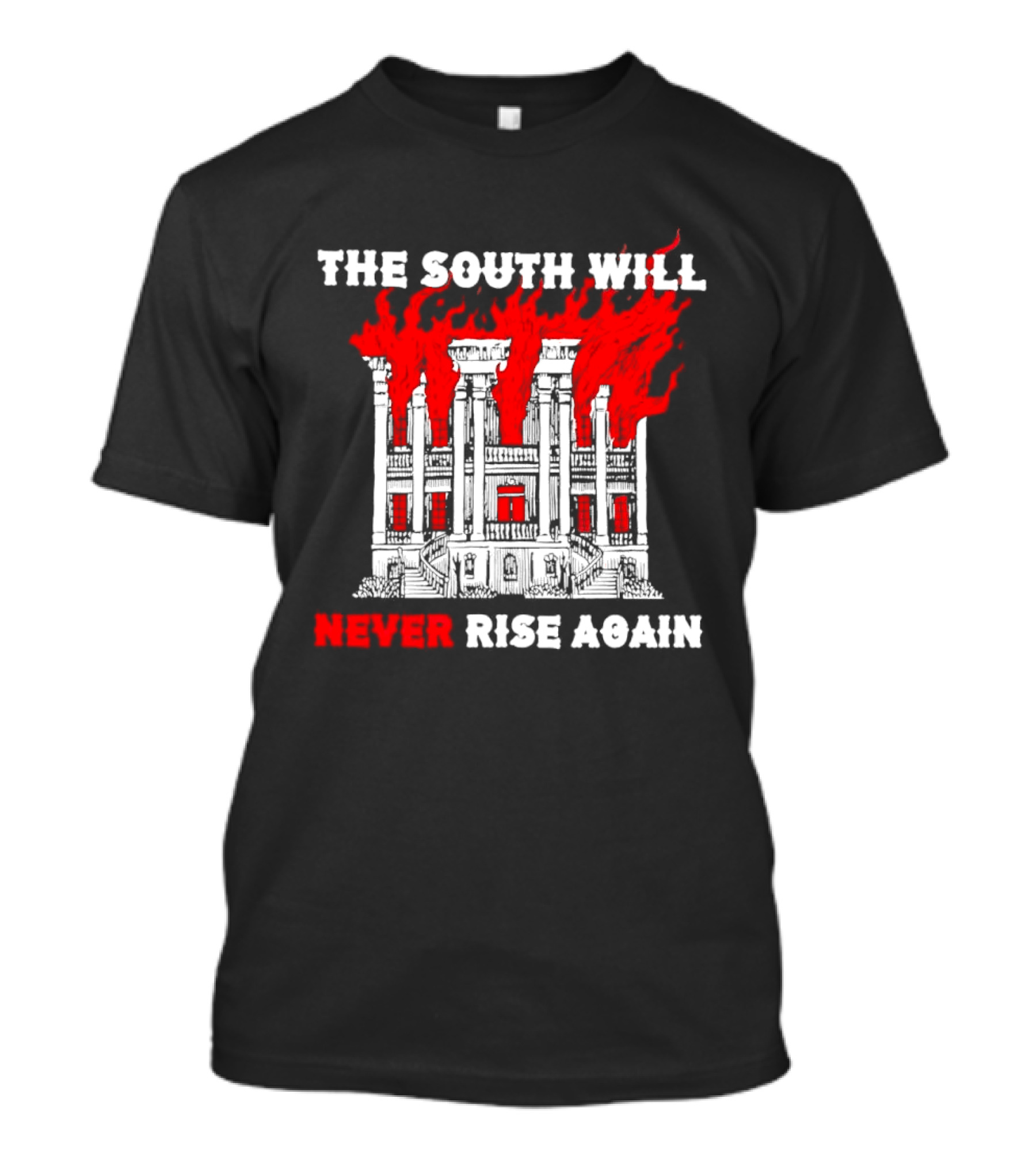 The South Will Never Rise Again The Villa Is On Fires T-Shirt