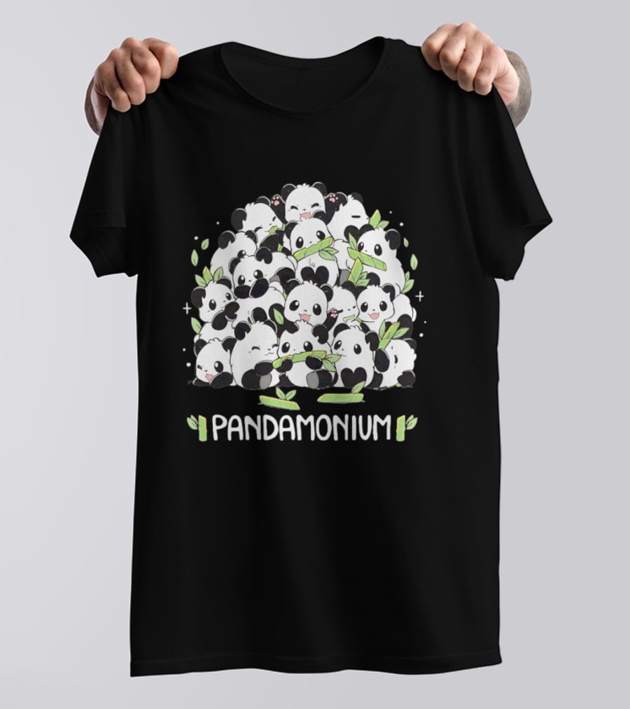 Pandemonium Panda Bamboo Cuteness Overload T-Shirt