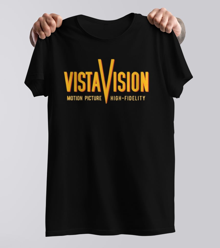 Vistavision Motion Picture High Fidelity Retro Cinema T-Shirt