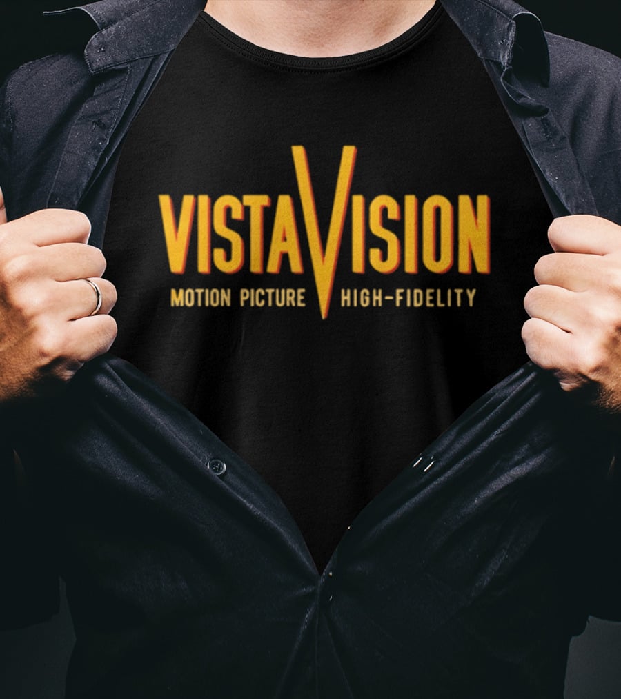 Vistavision Motion Picture High Fidelity Retro Cinema T-Shirt