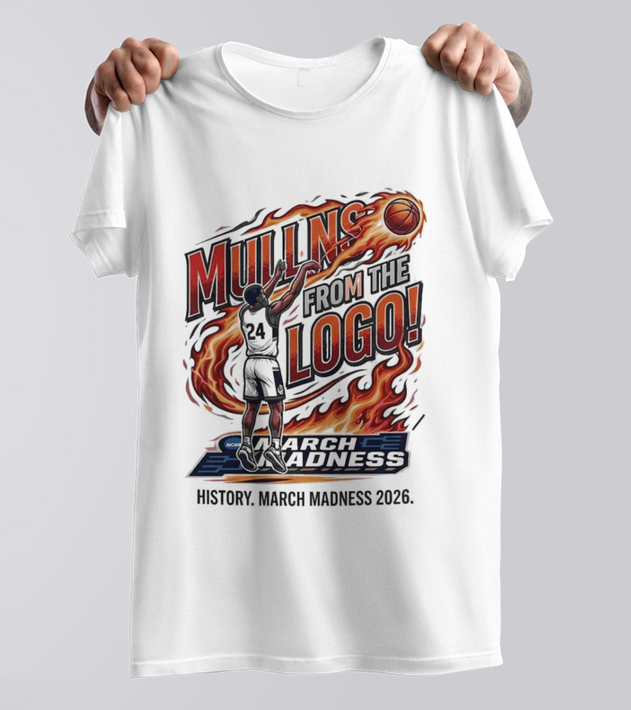 Mullins From The Logo March Madness 2020 History T-Shirt