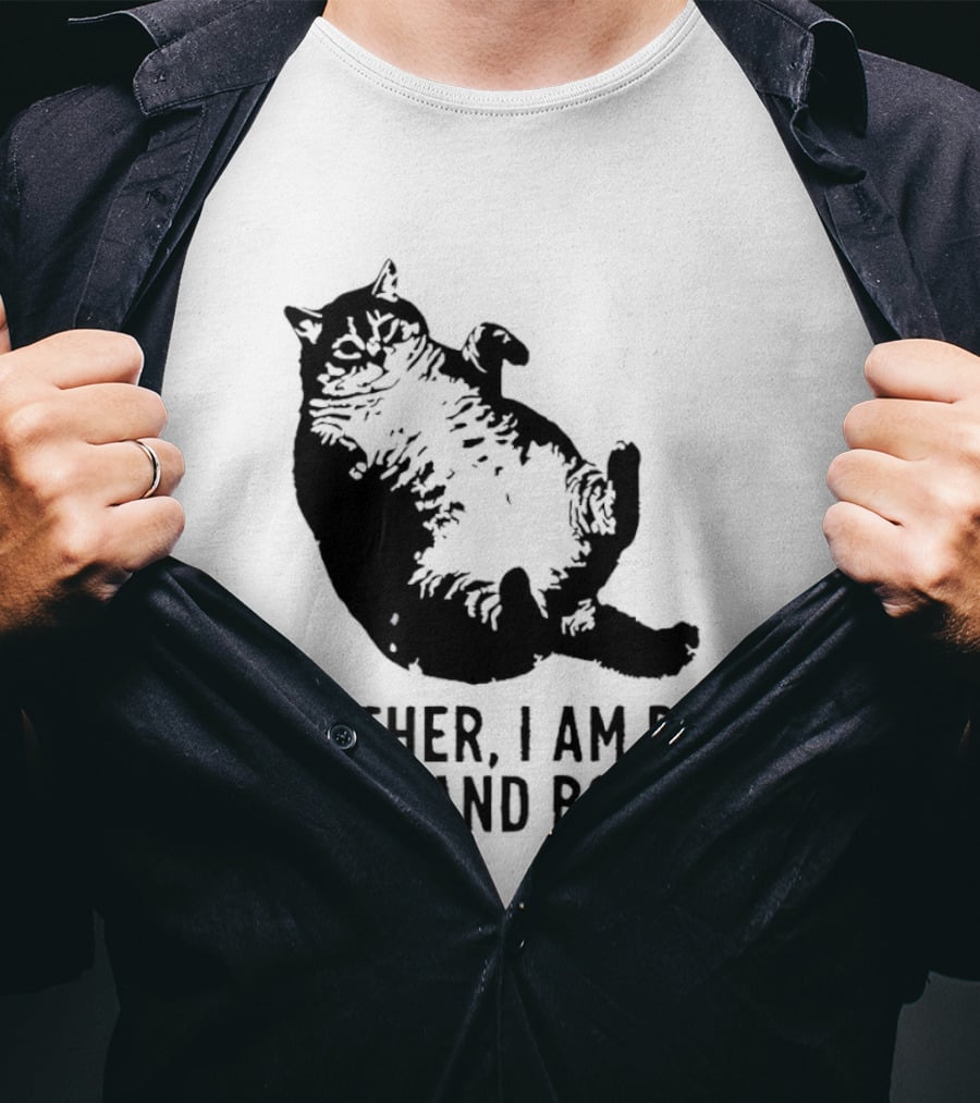 Mother I Am But Skin And Bones Cat T-Shirt