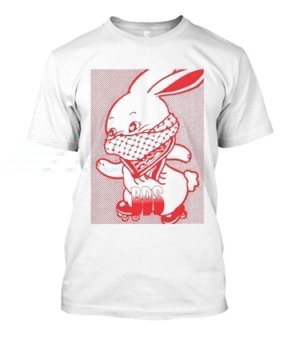 Skater Bunny BDS Vintage Roller Skates T-Shirt