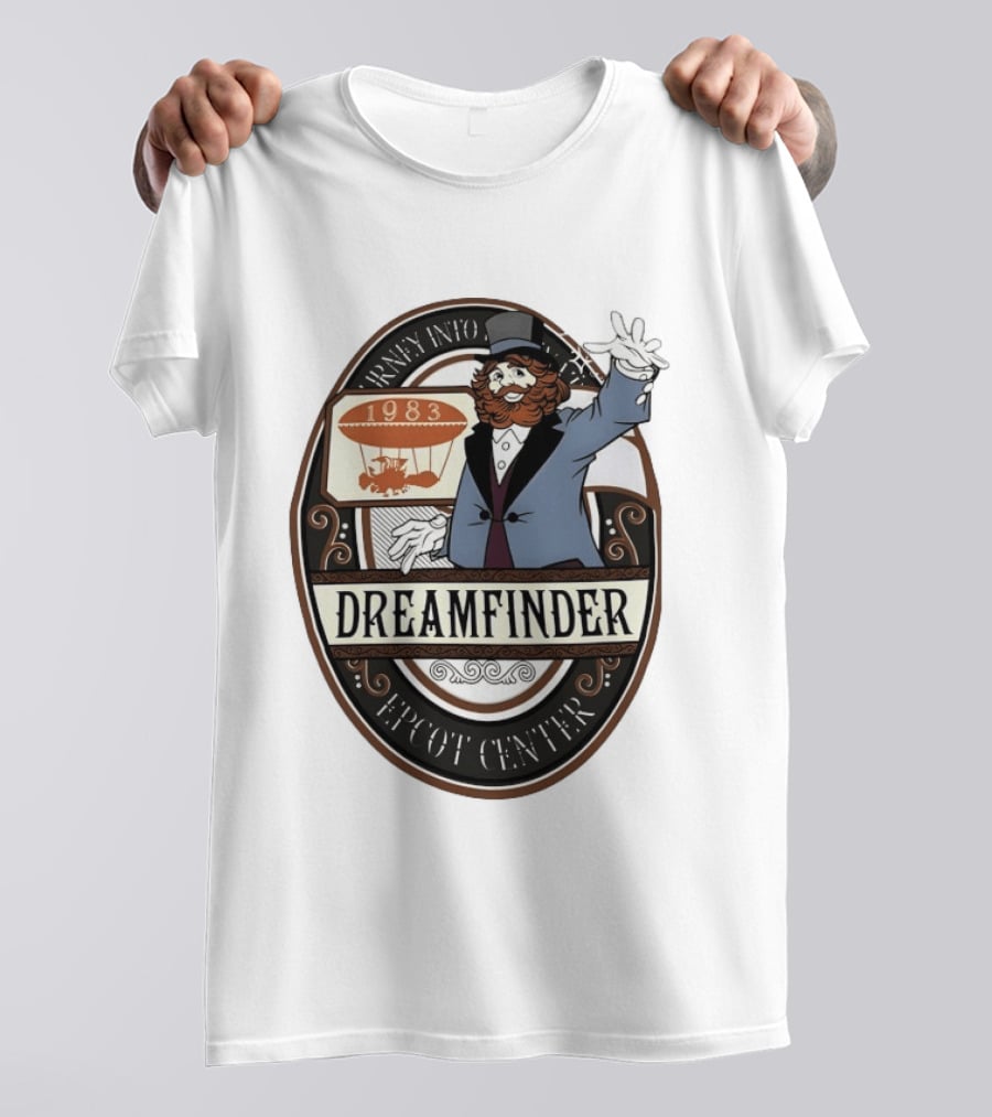 Journey Into 1983 Dreamfinder Epcot Center T-Shirt