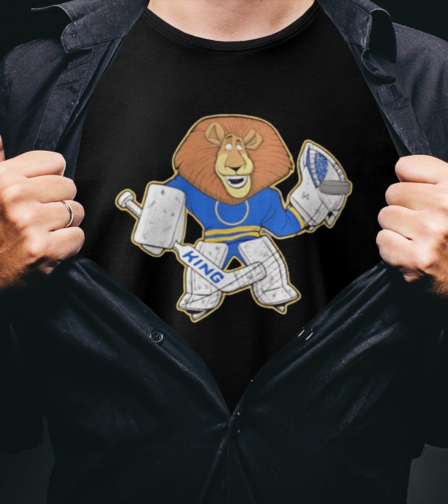 Buffalo Sabres Alex The Lion King Goalie T-Shirt