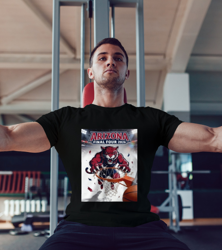 Arizona Wildcats Final Four 2026 Basketball Game Day Wildcat T-Shirt