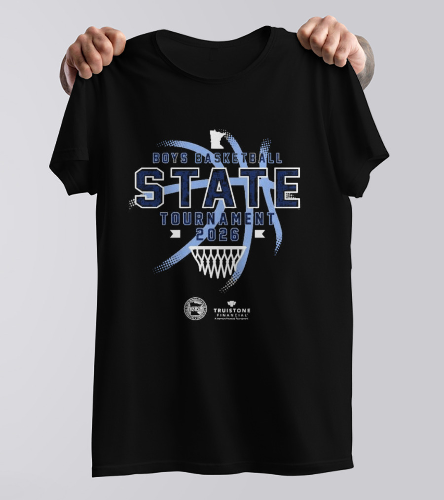 Boys Basketball State Tournament 2026 Mshsl Minnesota T-Shirt