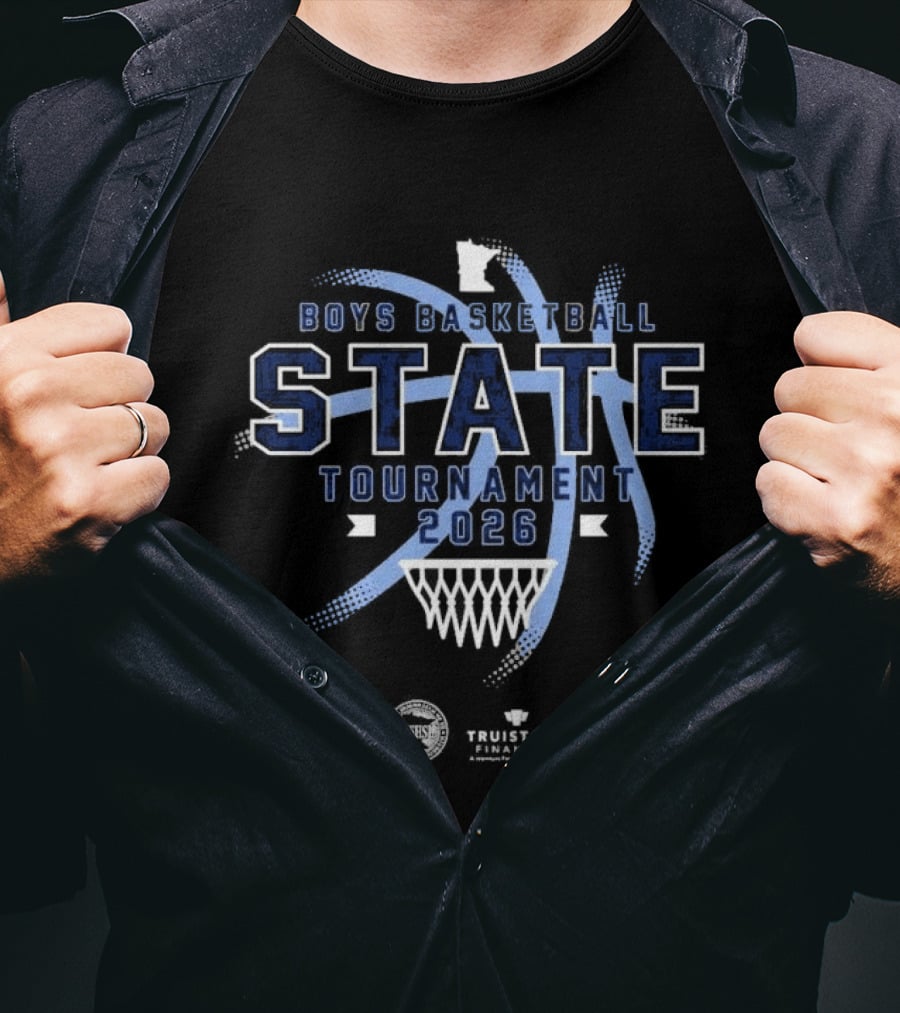 Boys Basketball State Tournament 2026 Mshsl Minnesota T-Shirt
