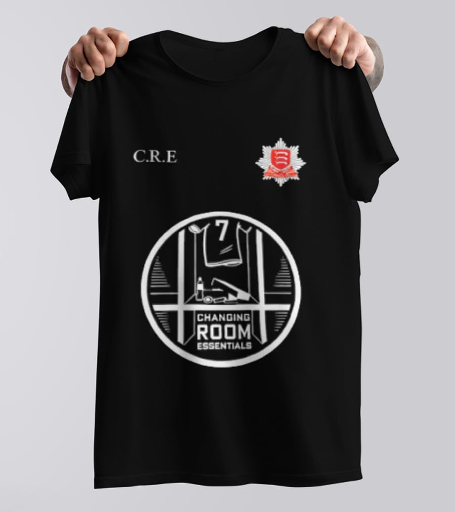 C.R.E Changing Room Essentials 7 Sports Locker Jersey T-Shirt