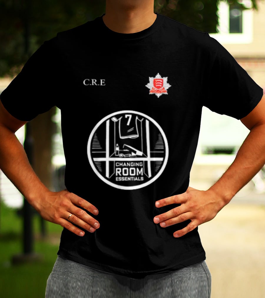 C.R.E Changing Room Essentials 7 Sports Locker Jersey T-Shirt