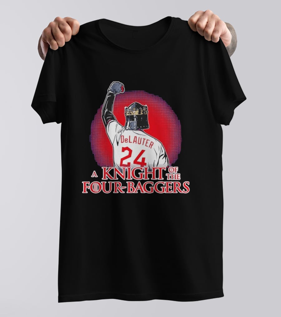 Chase DeLauter 24 A Knight Of The Four Baggers T-Shirt