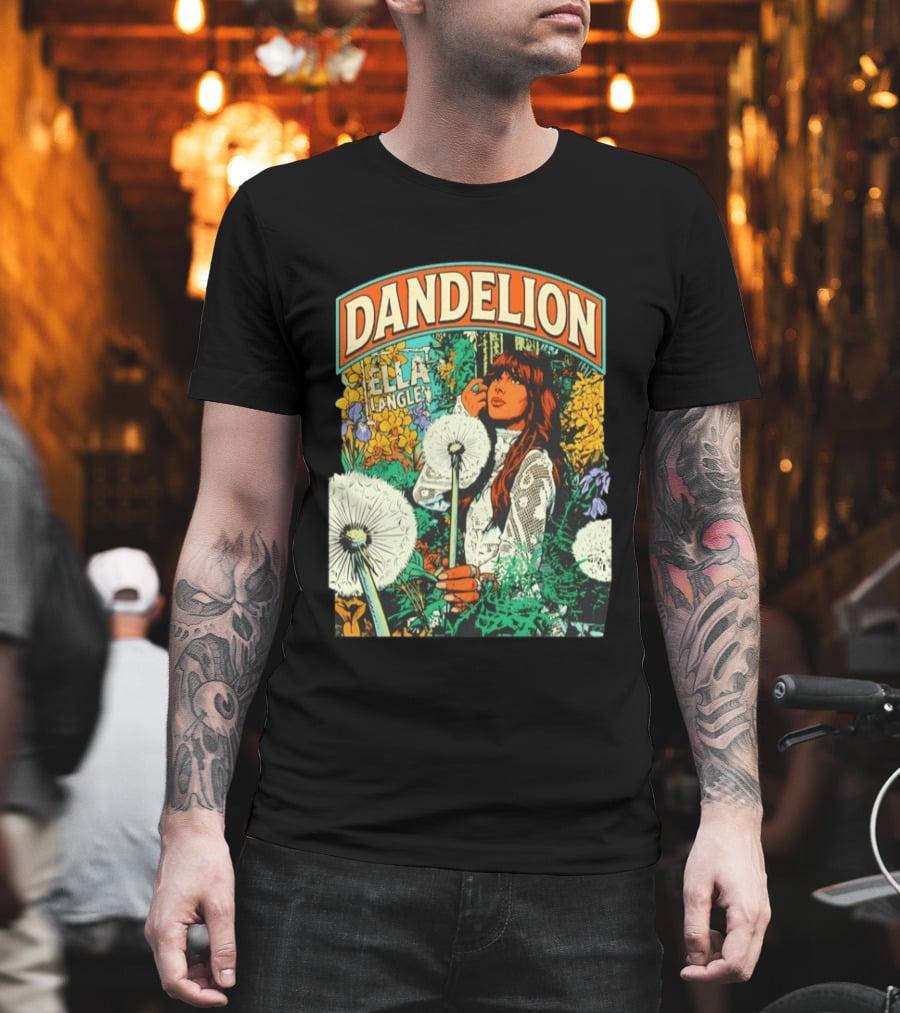 Dandelion Ella Langley Vintage Floral Aesthetic T-Shirt