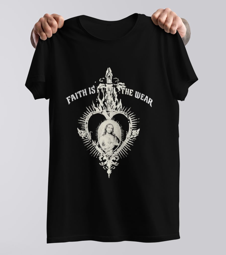 Daniel Gafford Sacred Heart Faith Is The Wear T-Shirt