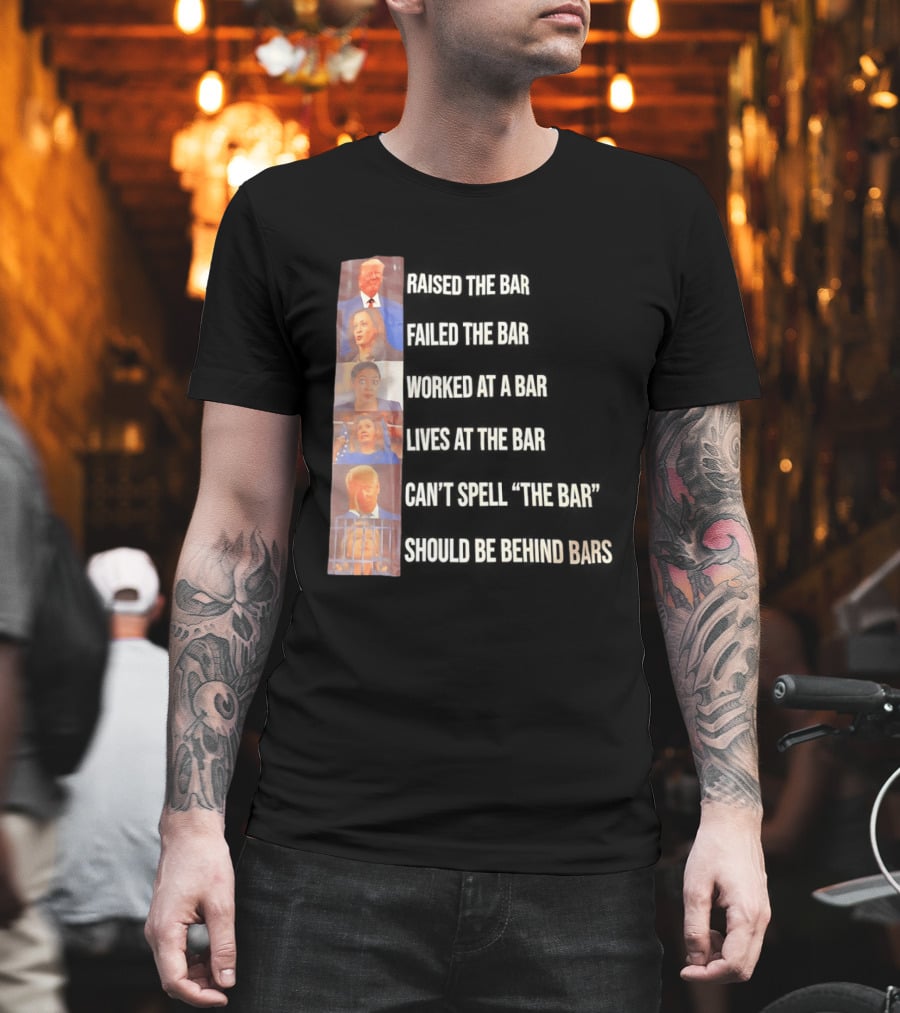 Assholes That Belong In Prison Kamala Harris Alexandria Ocasio Cortez Nancy Pelosi Joe Biden Hillary Clinton T-Shirt