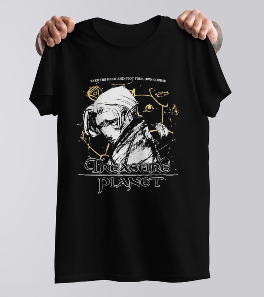 Jim Hawkins Treasure Planet Take The Helm And Plot Your Own Course T-Shirt