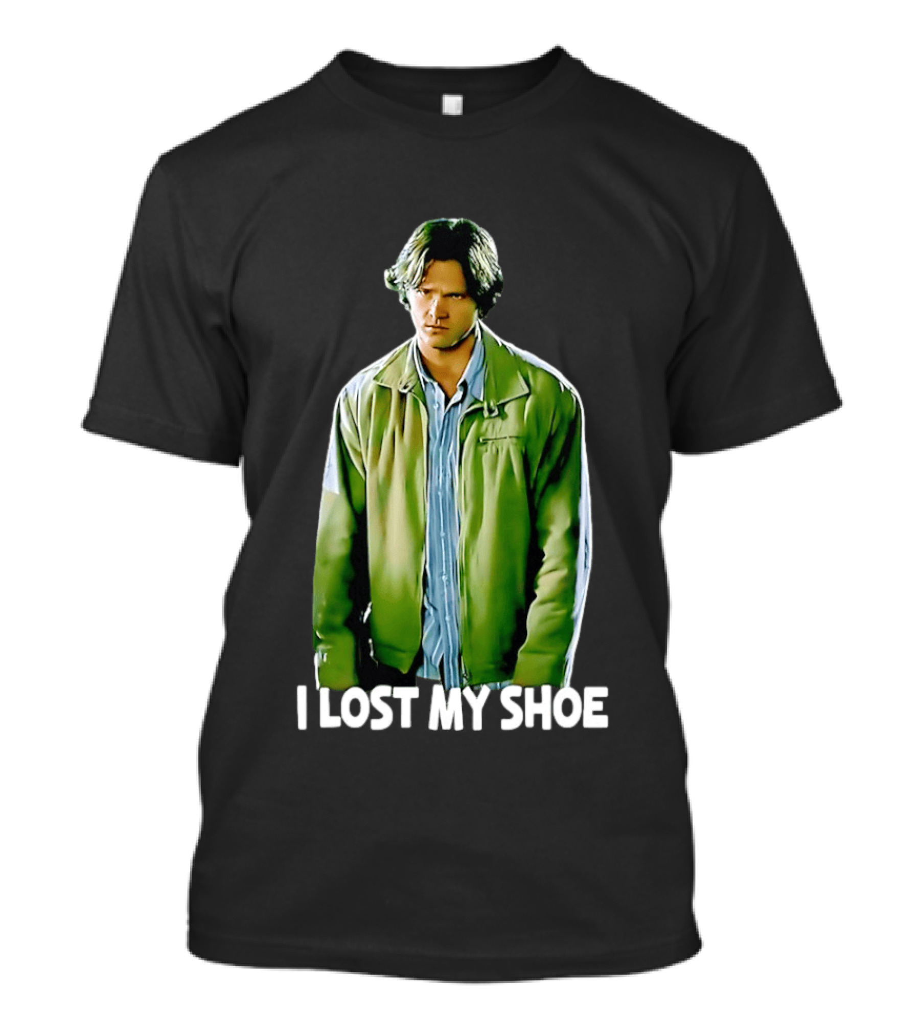 Sam Winchester I Lost My Shoe Supernatural Pop Culture Reference T-Shirt