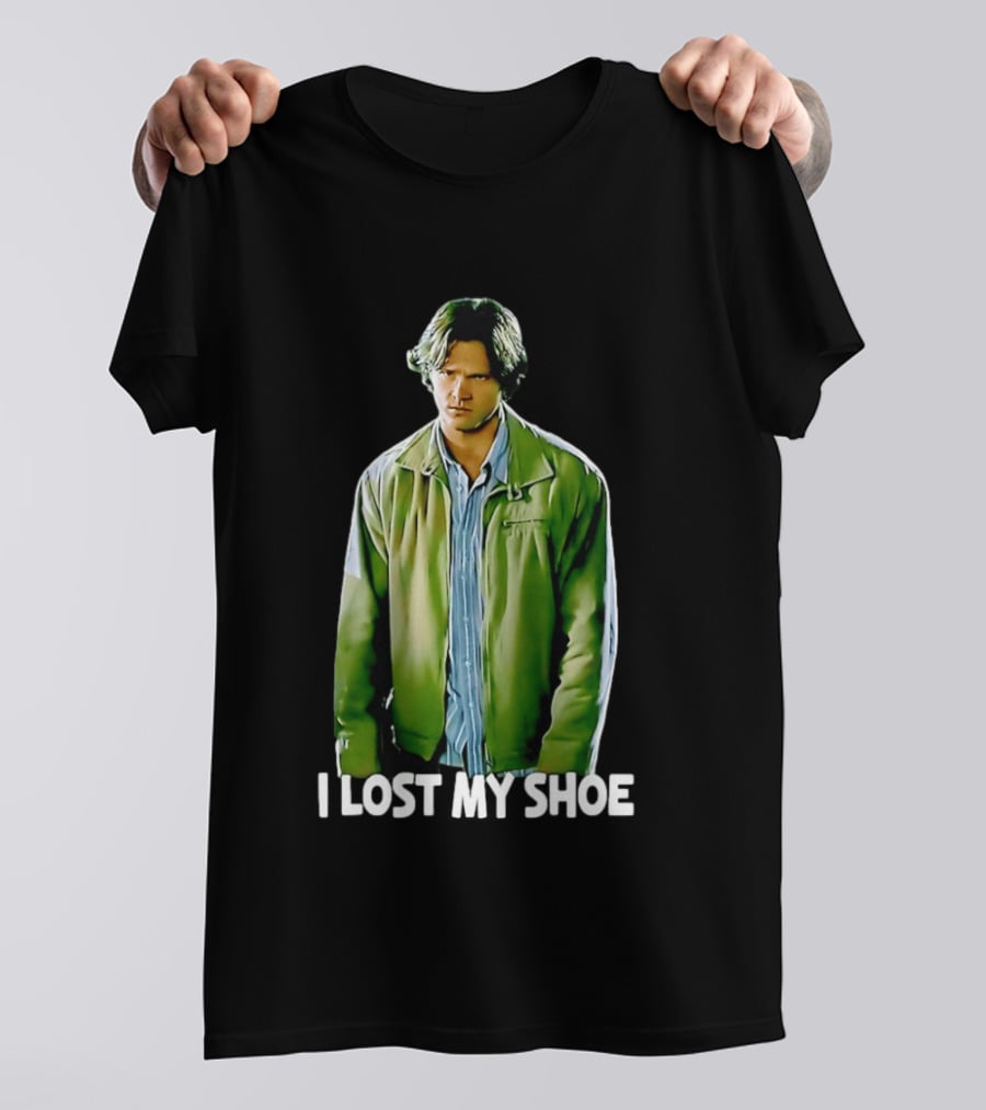 Sam Winchester I Lost My Shoe Supernatural Pop Culture Reference T-Shirt