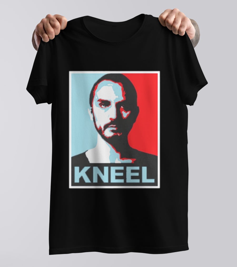 Kneel Before Zod Iconic Propaganda Style Fairy Tale Villain T-Shirt
