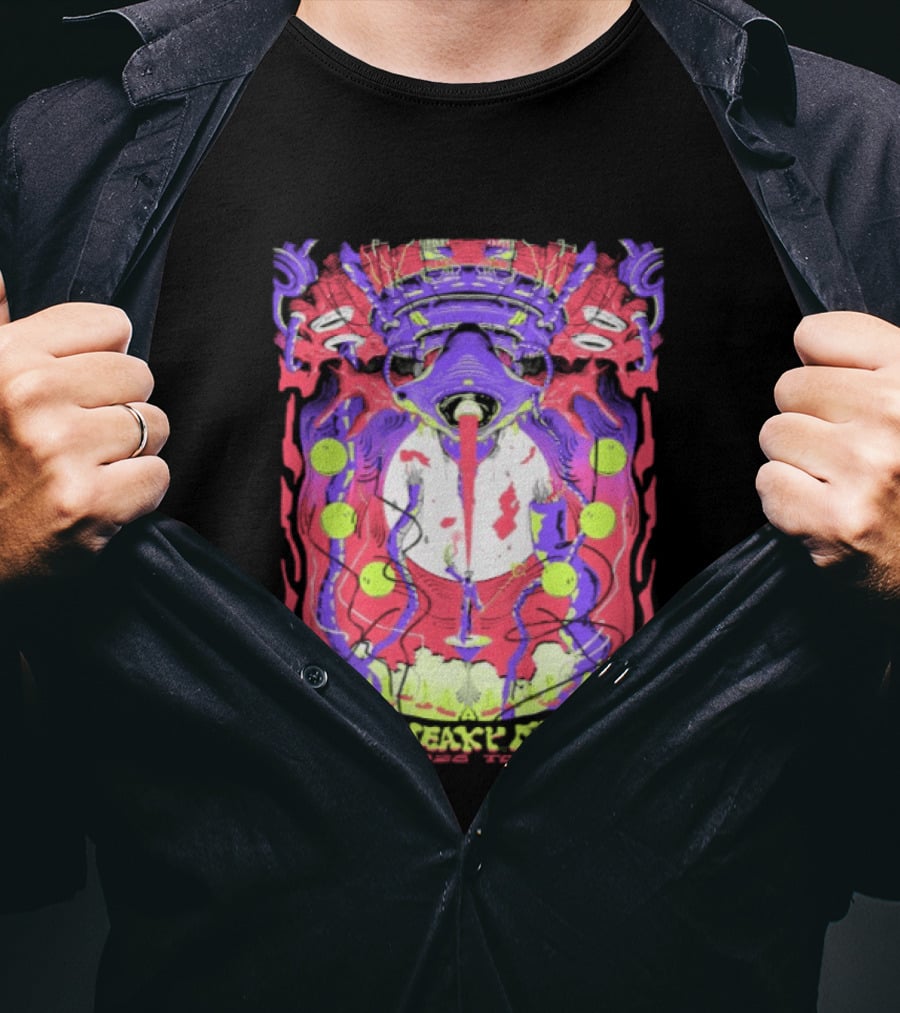 Squeaky Feet Tour 2026 Psychedelic T-Shirt